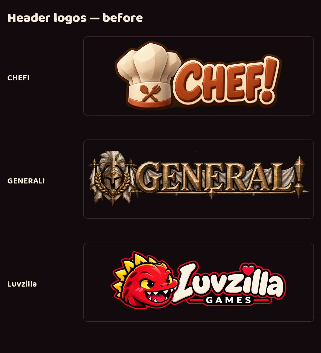 One logo set for every brand, screenshot
