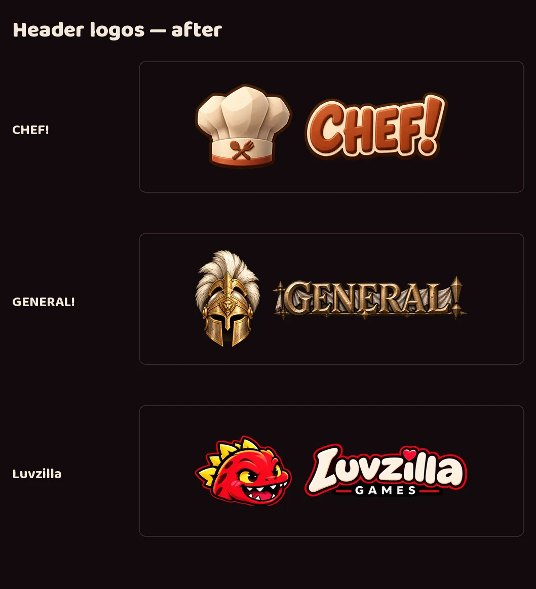 One logo set for every brand, screenshot