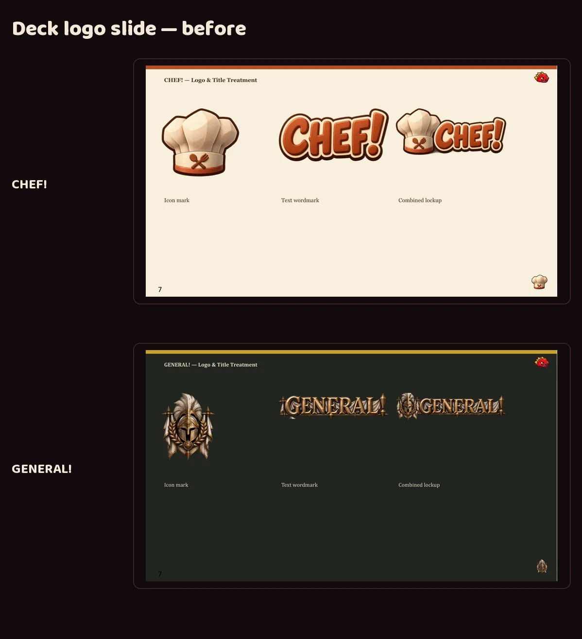 One logo set for every brand, screenshot