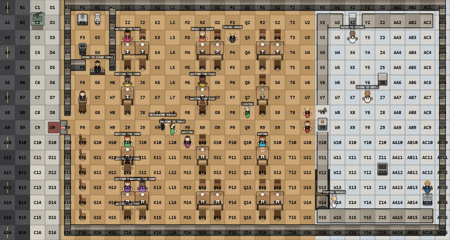 Dev-Mode Debug Coordinate Overlay, Spreadsheet-Style Coordinates, screenshot