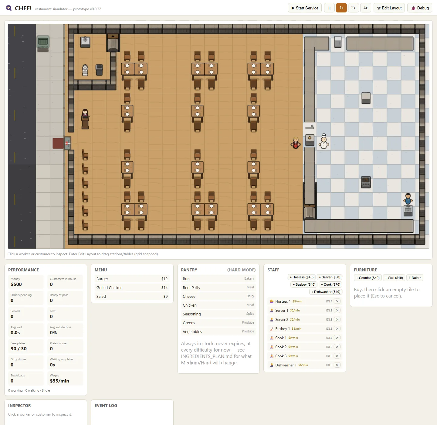 The Interface Gets CHEF!'s Look, screenshot