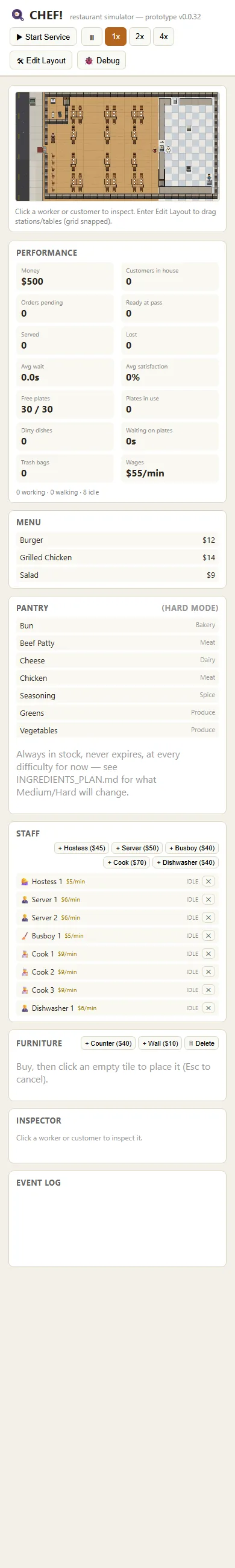 The Interface Gets CHEF!'s Look, screenshot