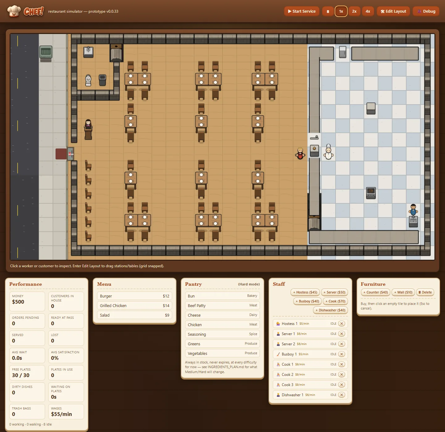 The Interface Gets CHEF!'s Look, screenshot