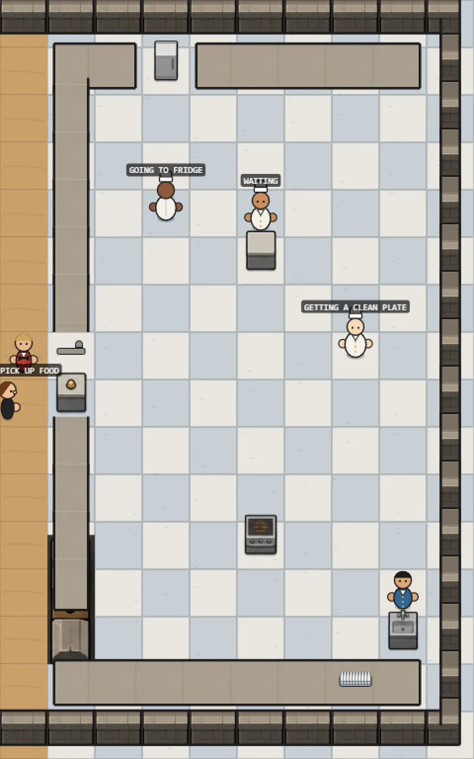 Dish Racks Go to the Cooks, screenshot