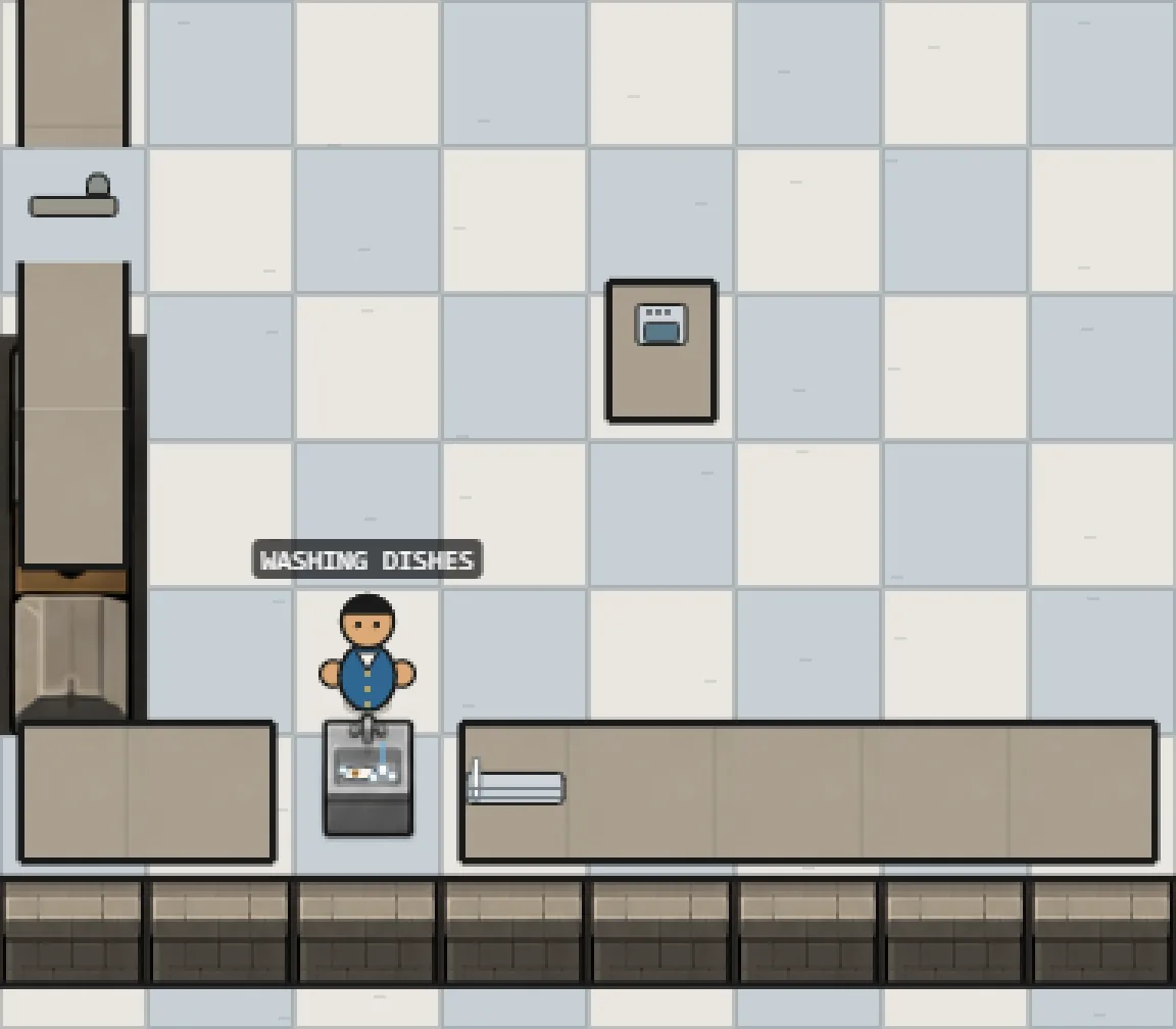 The Dishwasher Is a Machine You Place, screenshot