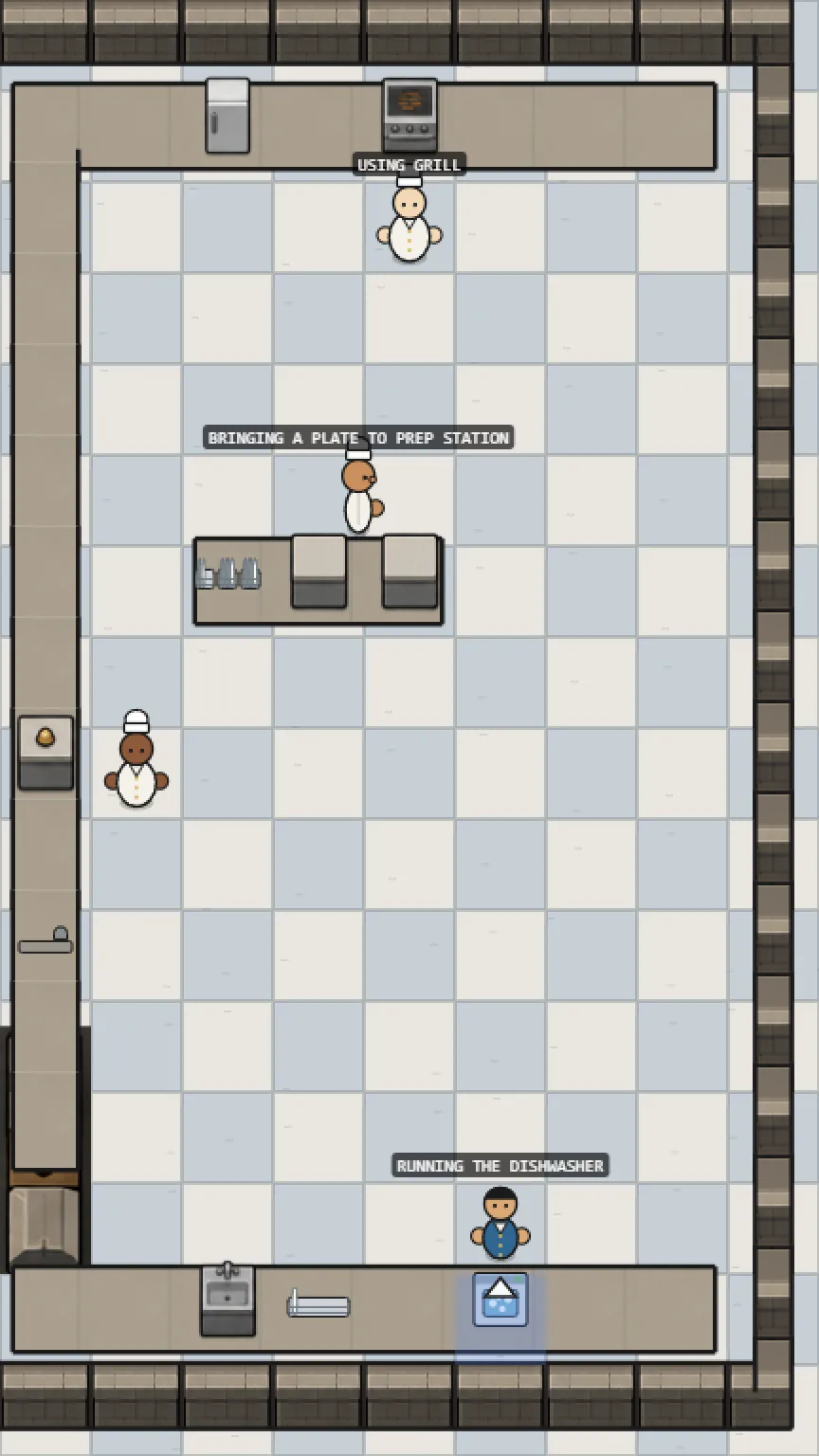 Appliances Built Into the Counters, screenshot