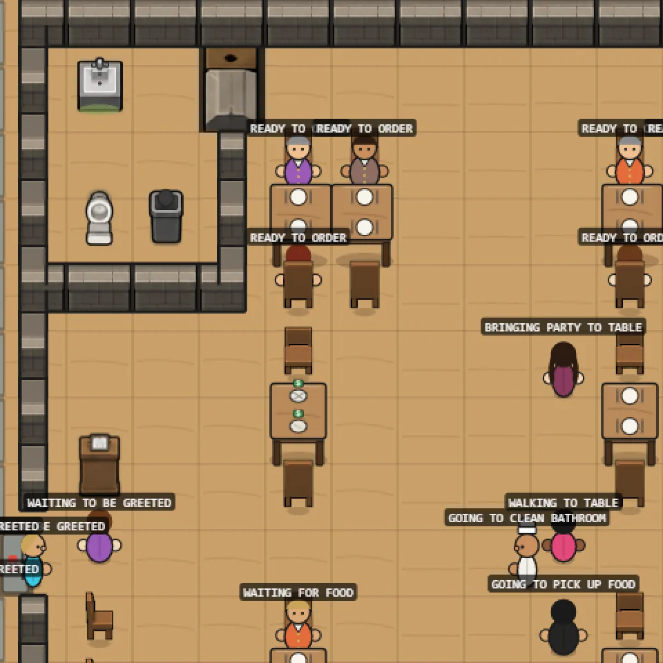 Cooks Stay in the Kitchen, screenshot