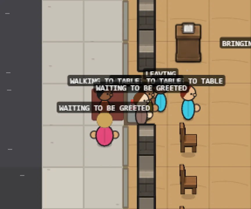 Waiting Your Turn at the Door, screenshot