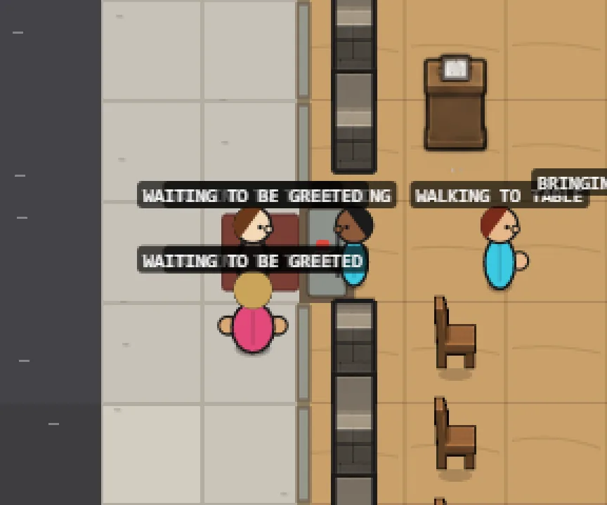 Waiting Your Turn at the Door, screenshot