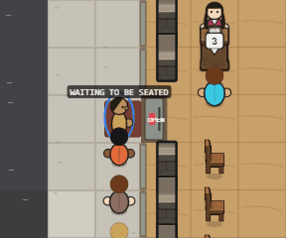 Waiting Your Turn at the Door, screenshot