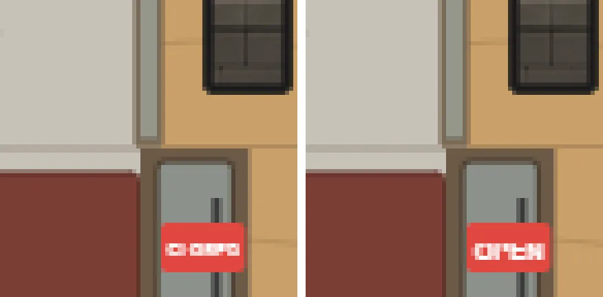 A Day at the Restaurant, screenshot