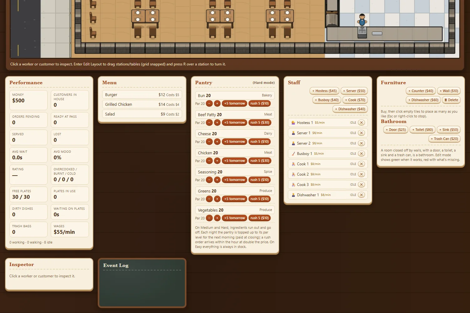 Stocking the Pantry, screenshot