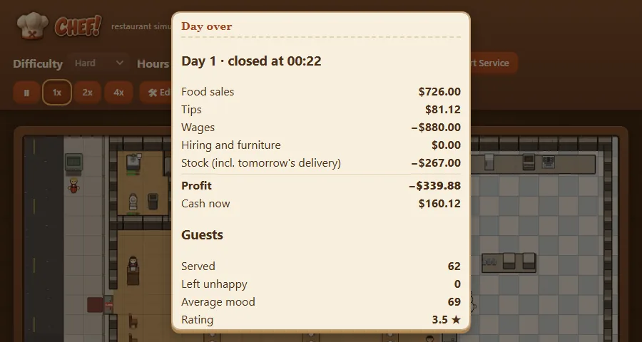 Tips, screenshot