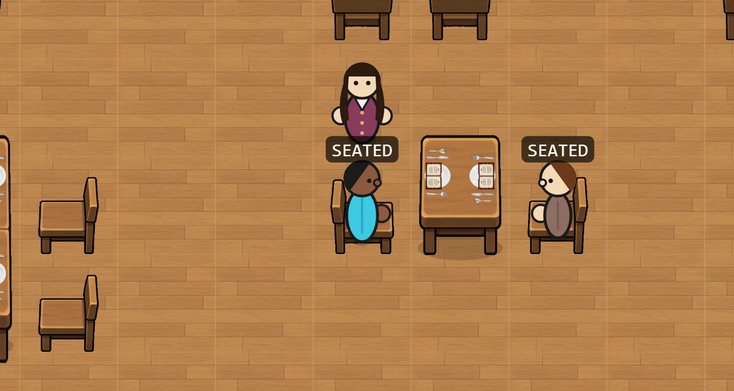 East-West Tables, screenshot