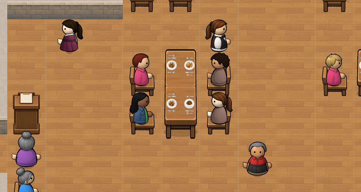 Table for Four, screenshot