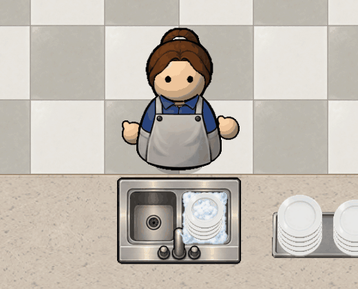 Washing Up, screenshot