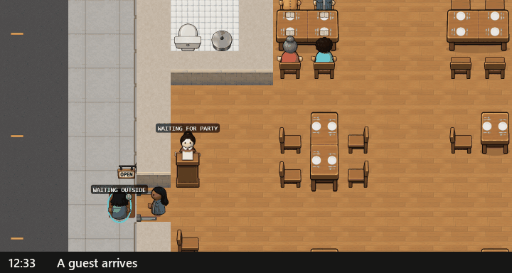 A Guest's Day Out, screenshot