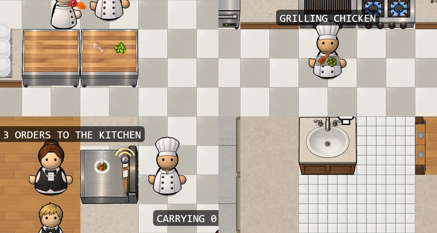 Broccoli, Money and Paper Towels, screenshot