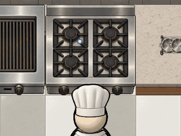 Flames, a Chef's Knife, the Flush, screenshot