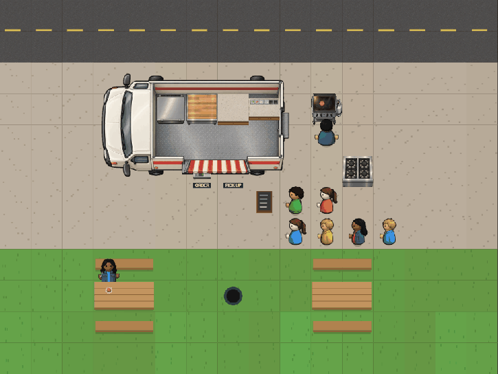 The Food Truck: Campaign Level 1, screenshot