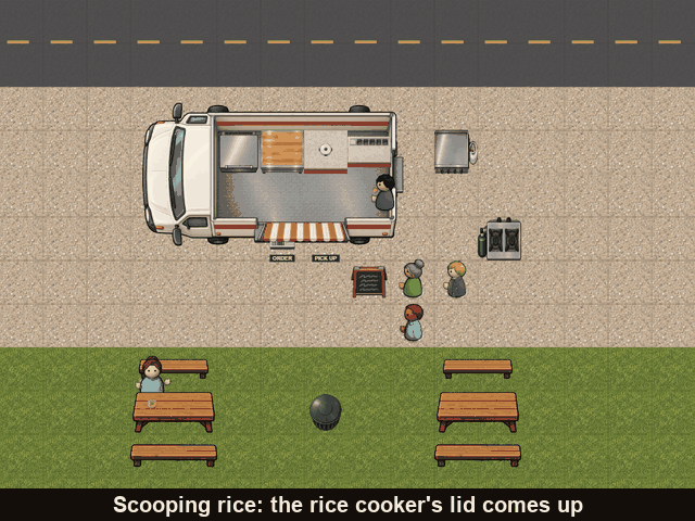 The Lot Gets Its Art, screenshot