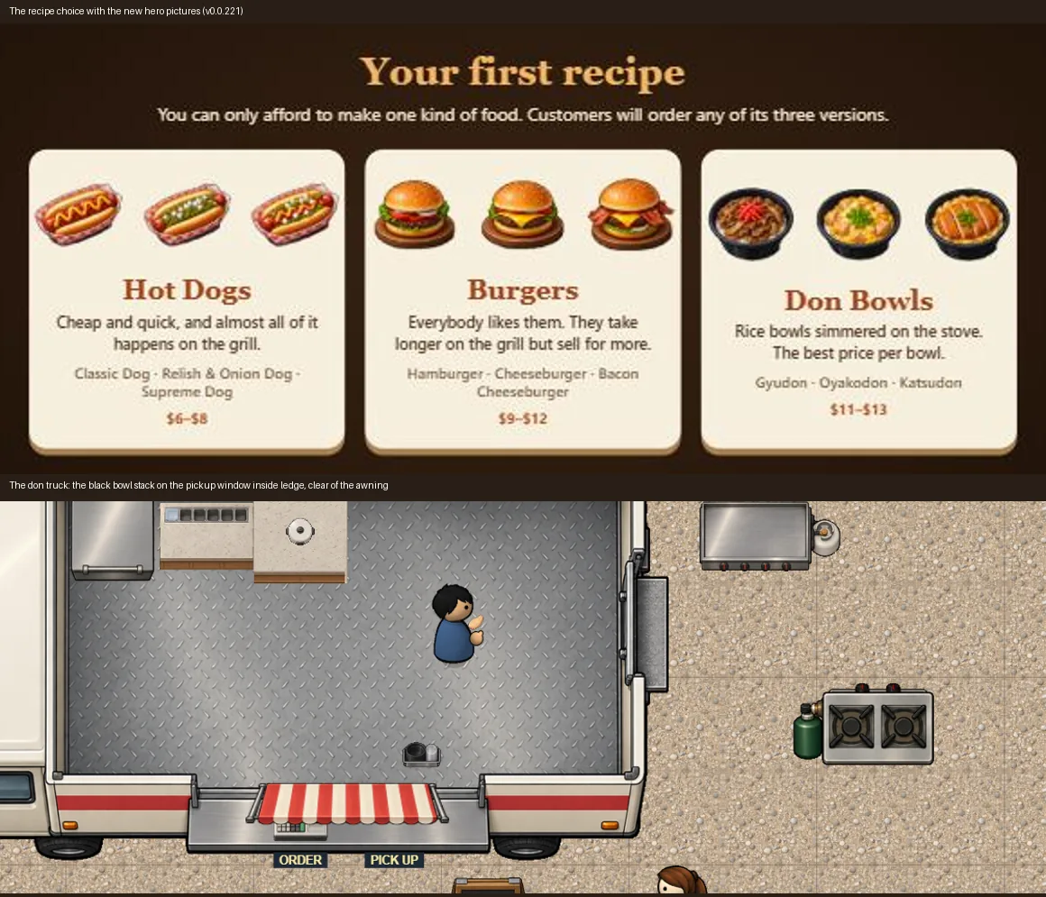 Hero Pictures and Black Bowls, screenshot