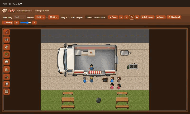A Pause Menu, screenshot