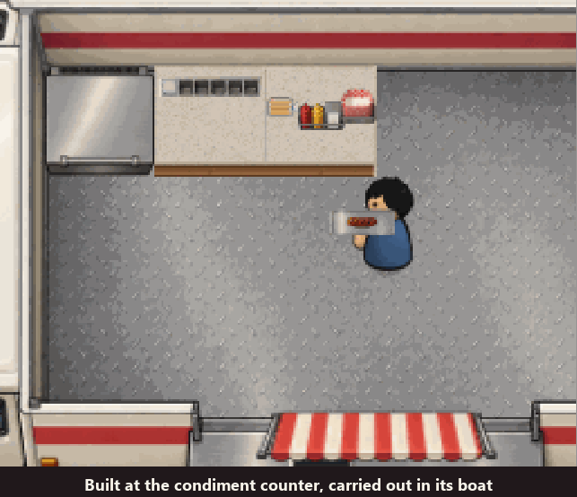 Built Where the Buns Are, screenshot