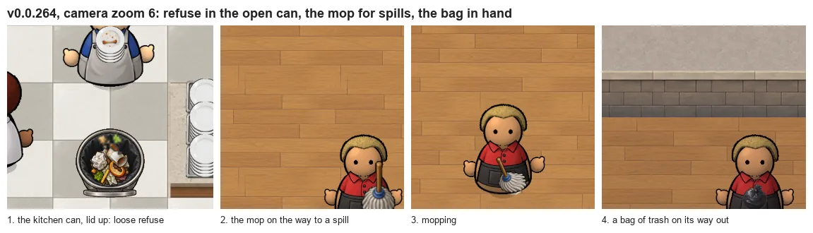 Refuse, a Mop and a Bag, screenshot