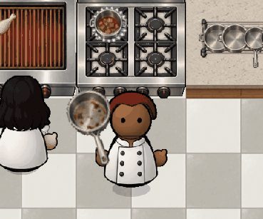 Pans Held Up, screenshot