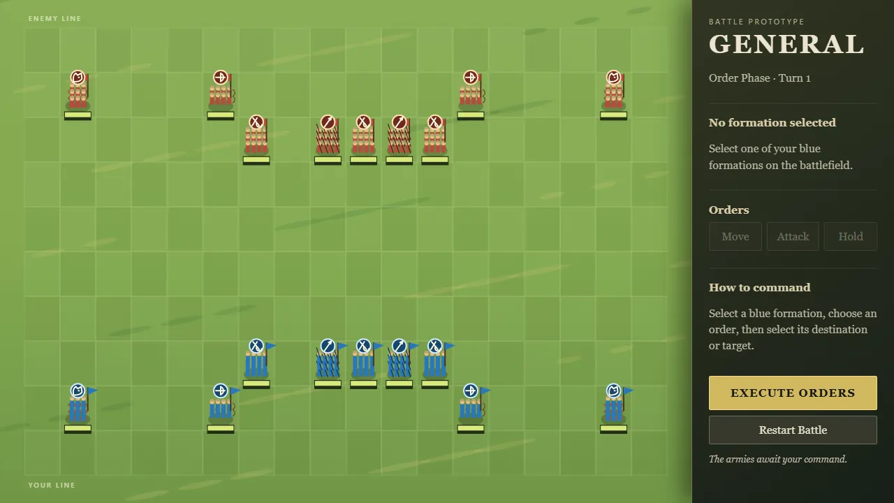 Simultaneous Resolution, screenshot