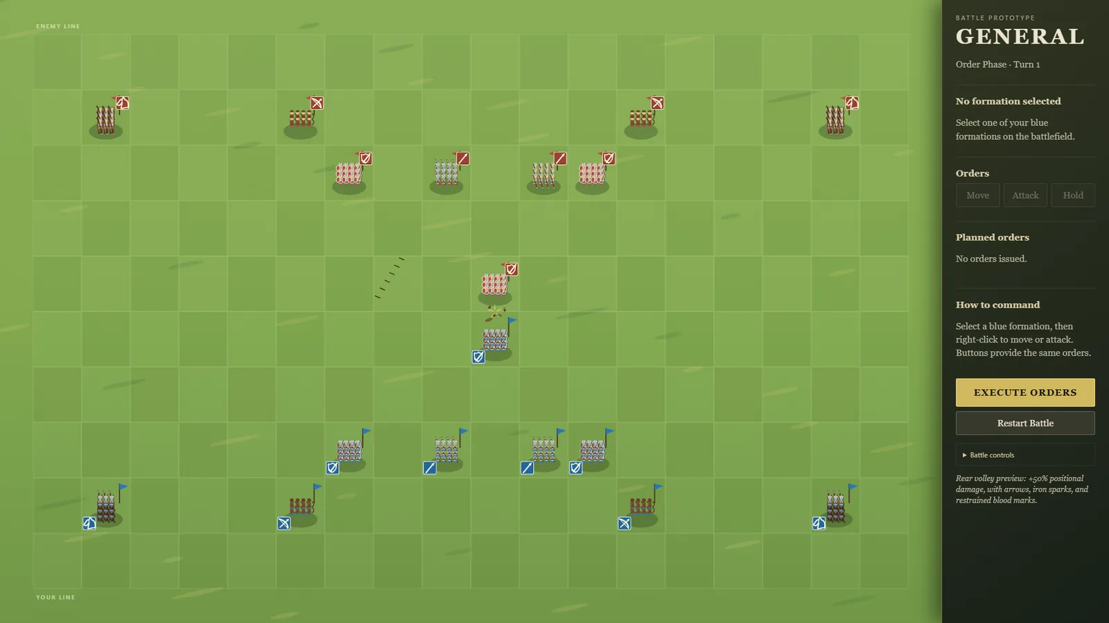 Ranged Positional Damage, screenshot