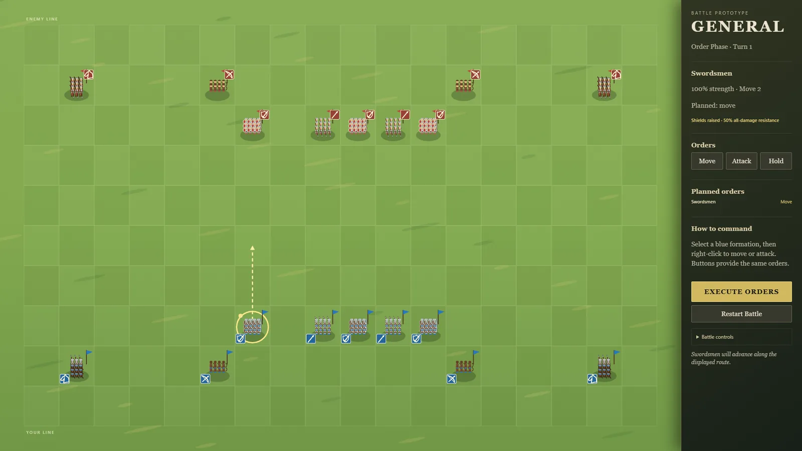 True Overlapping Command Barks, screenshot
