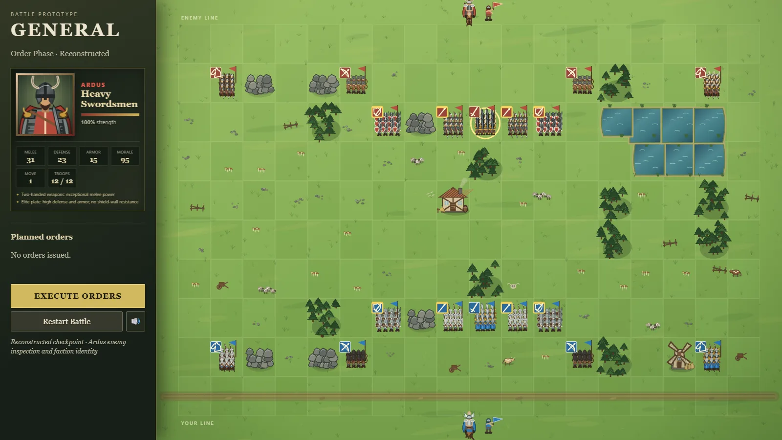 Left Command Rail and Unit Dossiers, screenshot