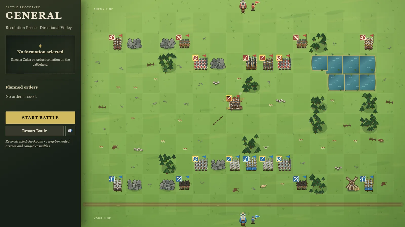 Directional Volleys (Reconstructed), screenshot