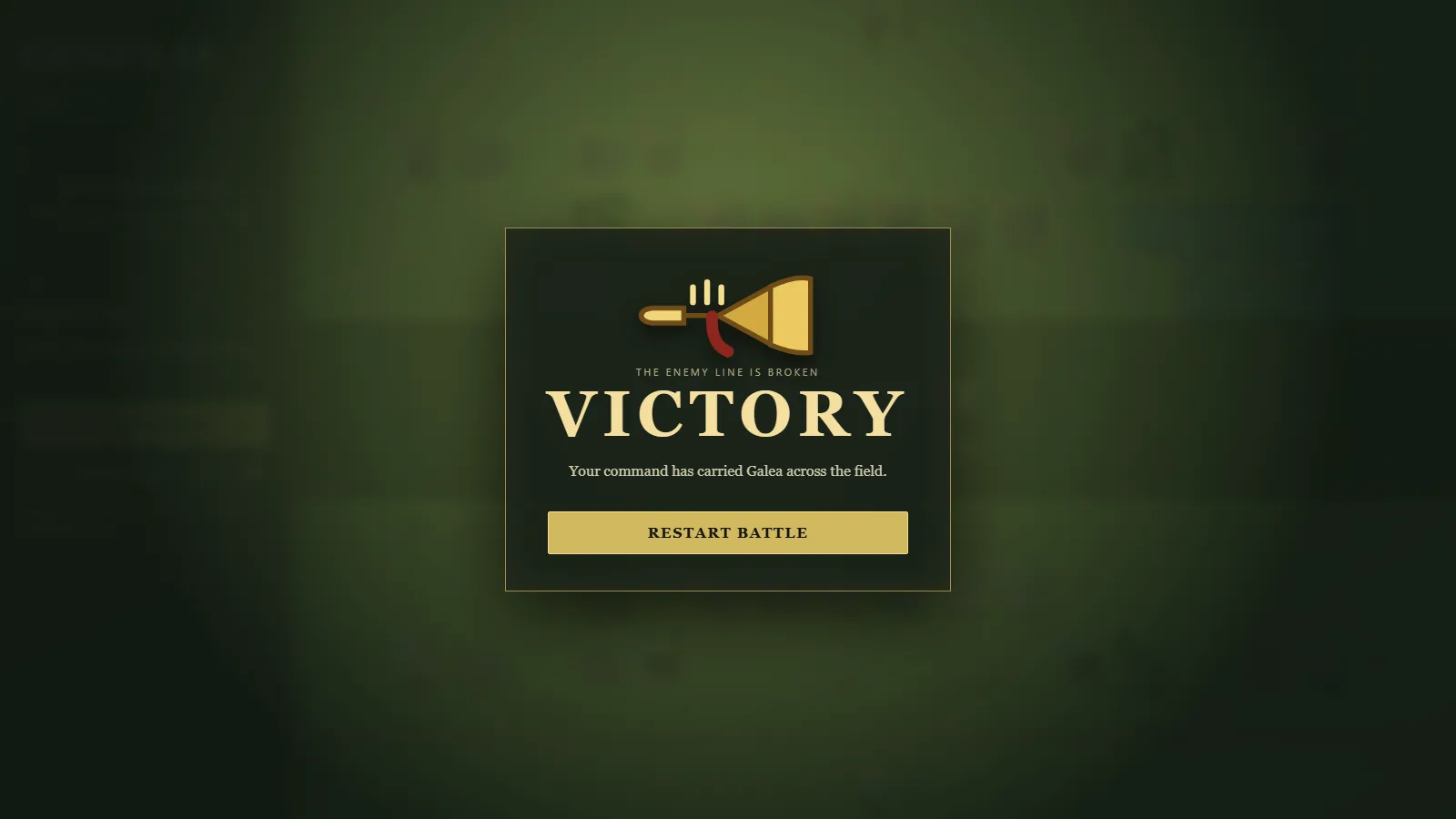 Victory Presentation (Reconstructed), screenshot