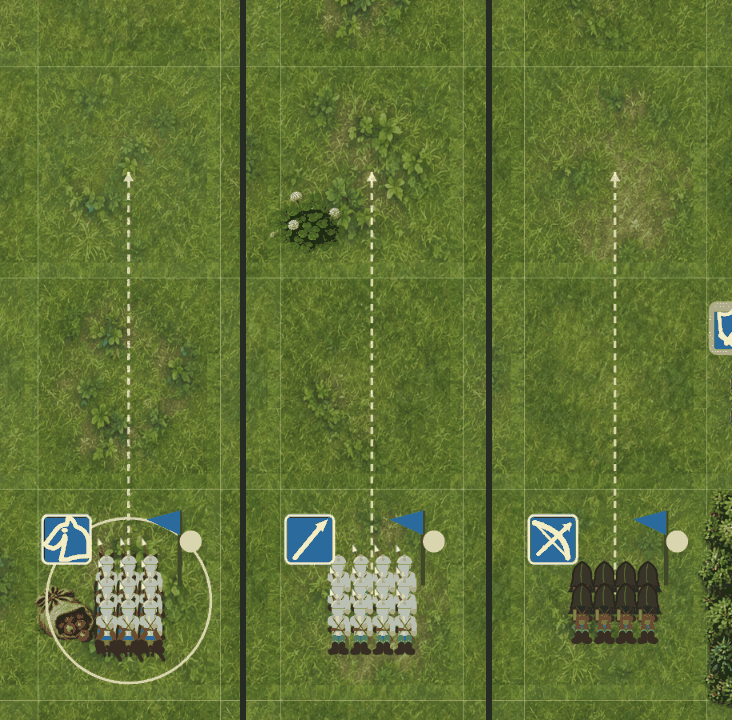 Formation March Cycles, screenshot