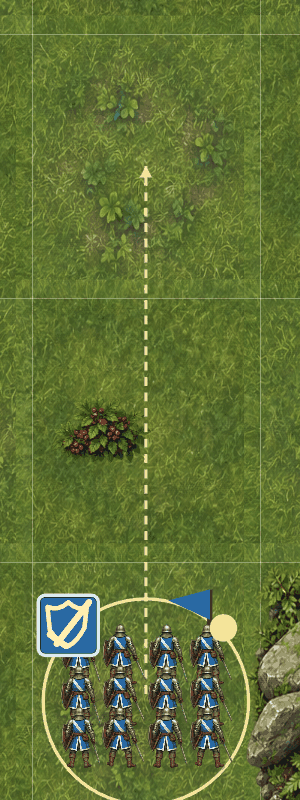 Galean Swordsmen Sprite Art: Idle and North Walk, screenshot