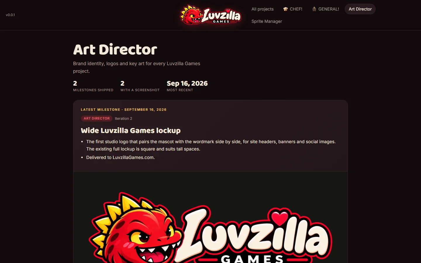 Art Director and Sprite Manager join the devlog as sources, screenshot