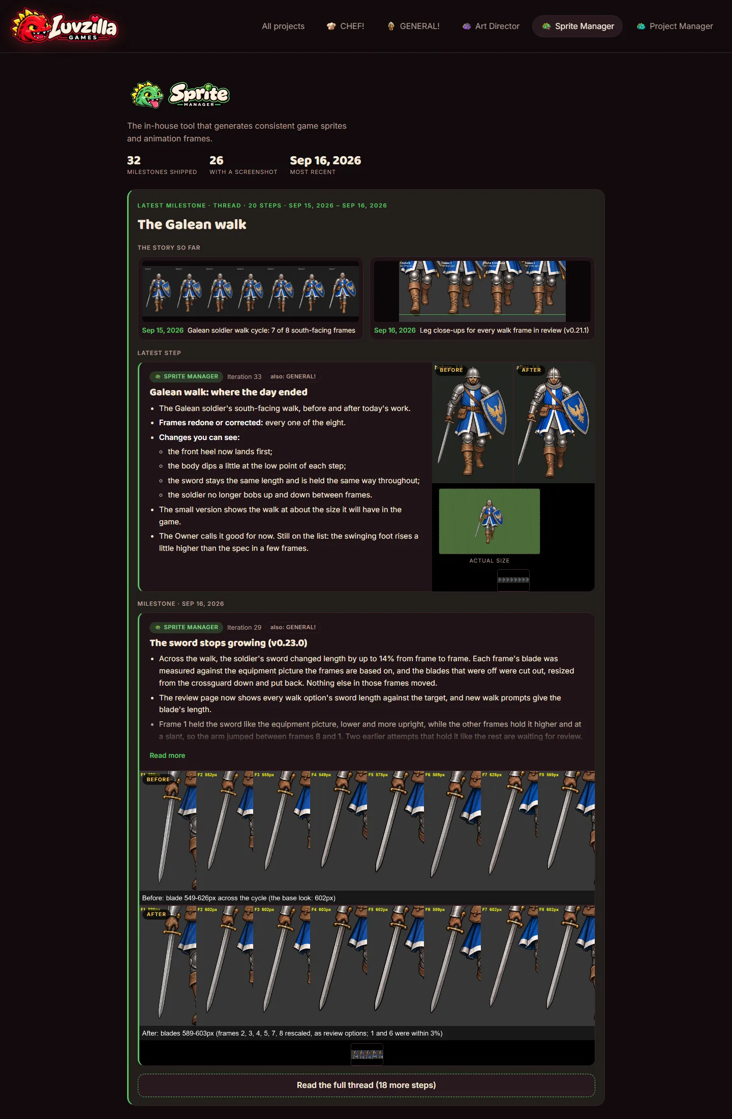 The sword fix leads the Galean walk thread too, screenshot