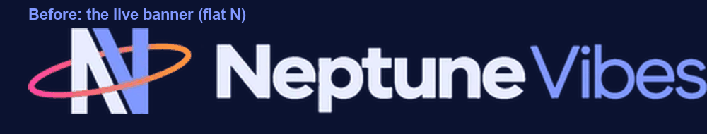 The header logo matches the hero, screenshot