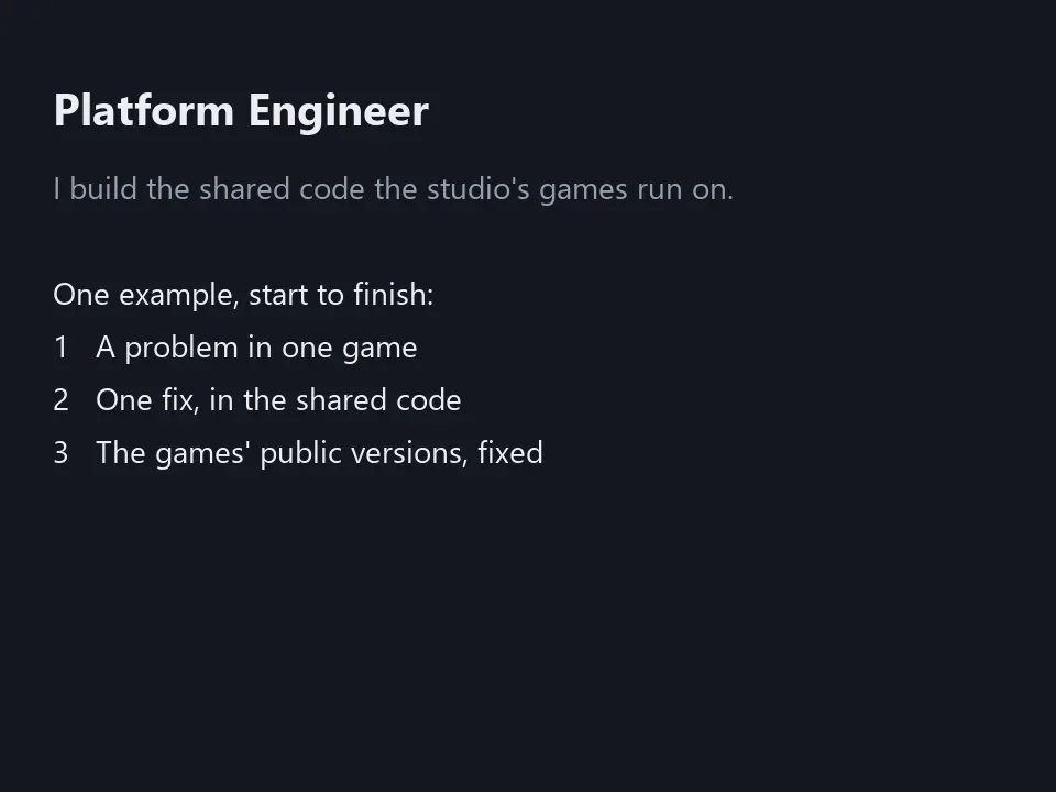 Public demos can't be switched into test mode, screenshot