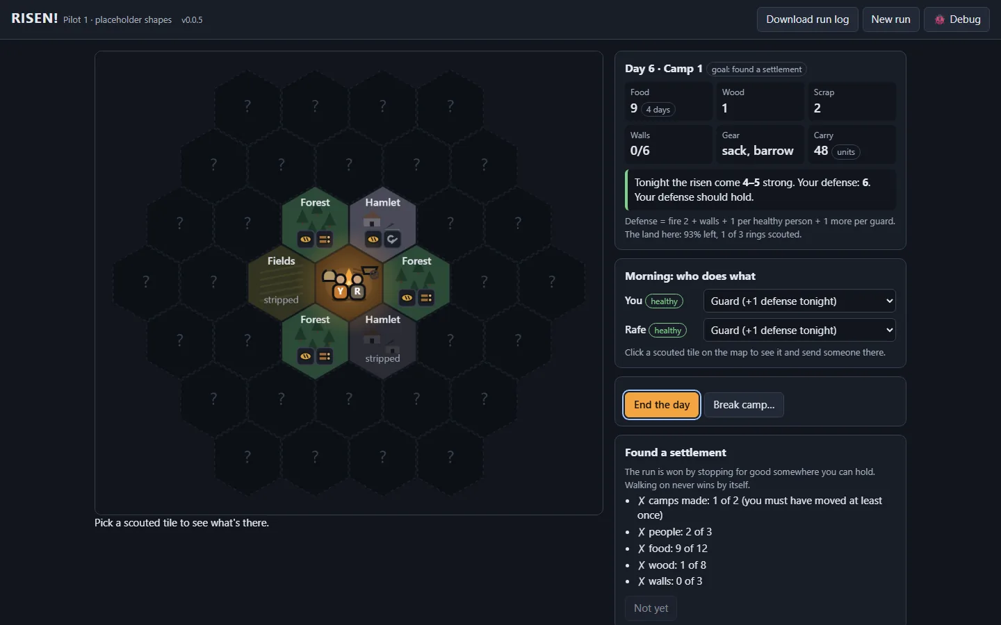 The wheelbarrow: more to carry, slower roads, screenshot