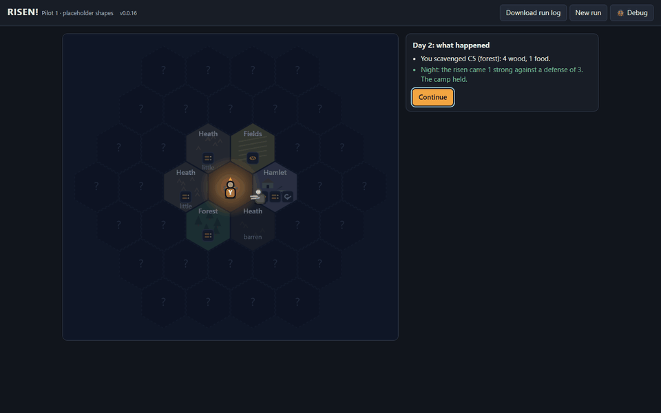 The goal is a settlement, and strangers can join, screenshot