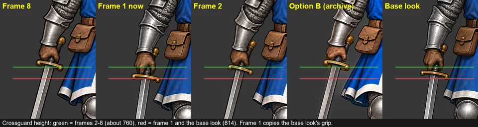 The sword stops growing (v0.23.0), screenshot