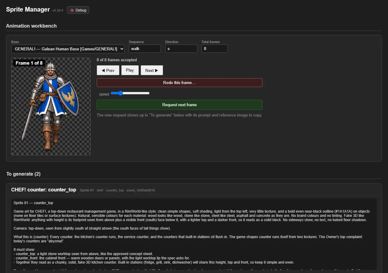 The gallery joins the studio look (v0.27.0), screenshot