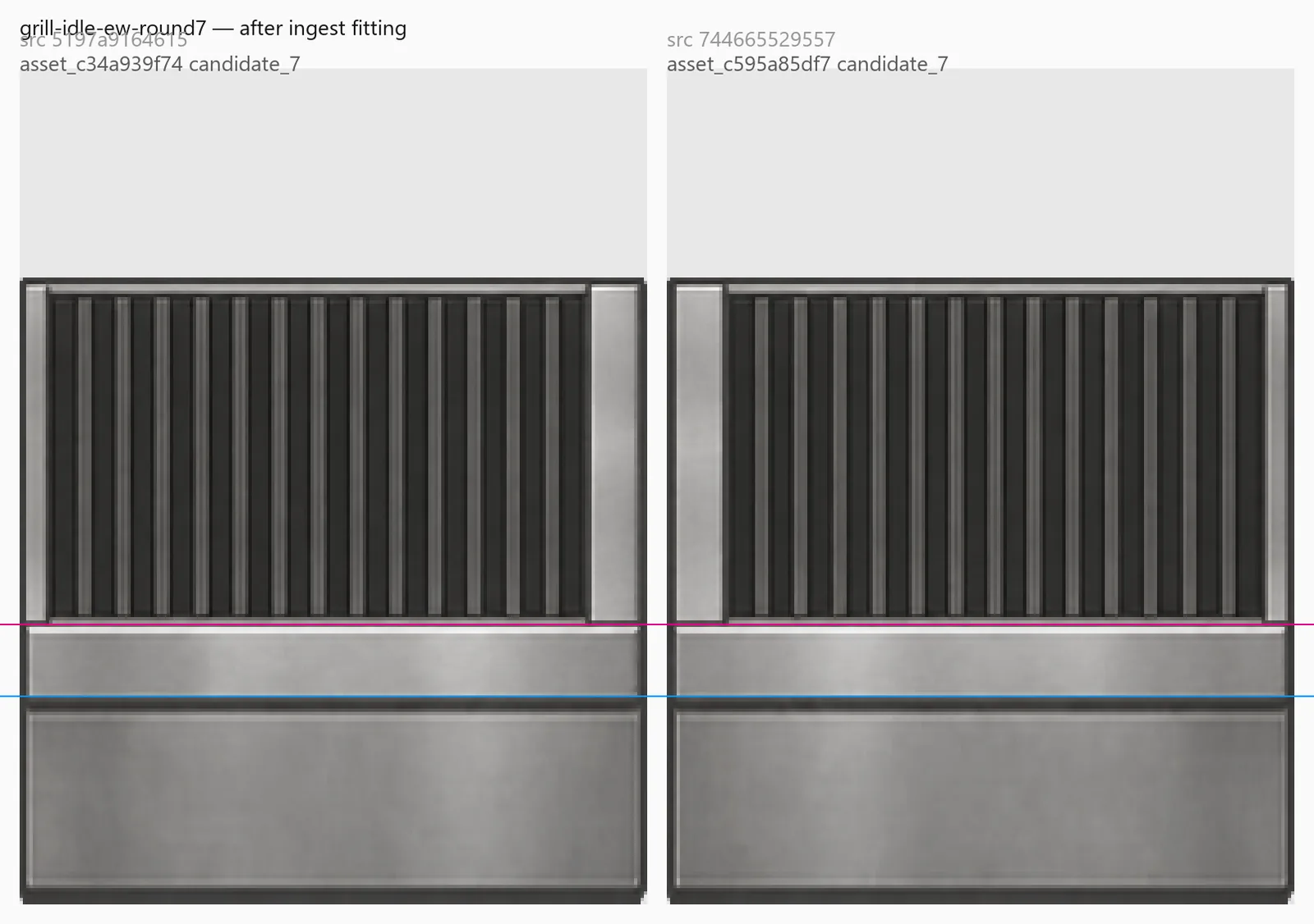 The grill's side views, and what seven rounds were actually about, screenshot