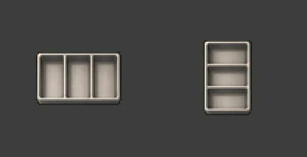 A tray for the clean silverware, screenshot