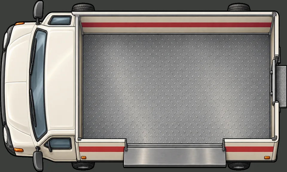 The food truck itself, screenshot