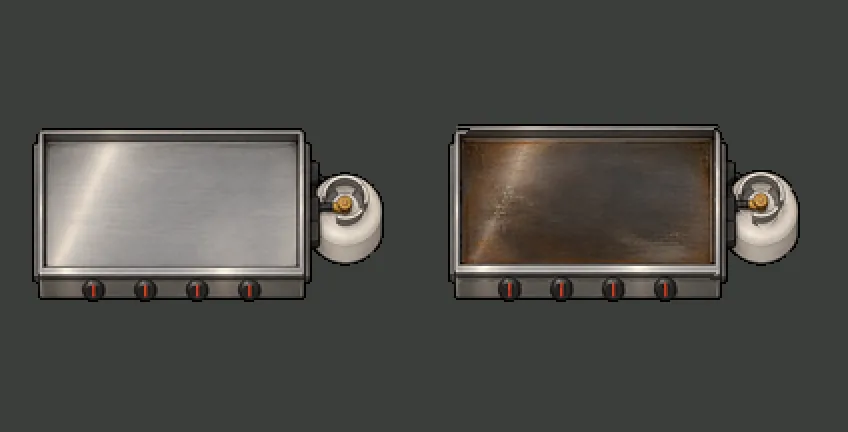 A flat griddle, picnic tables with depth, and a notebook of what works, screenshot